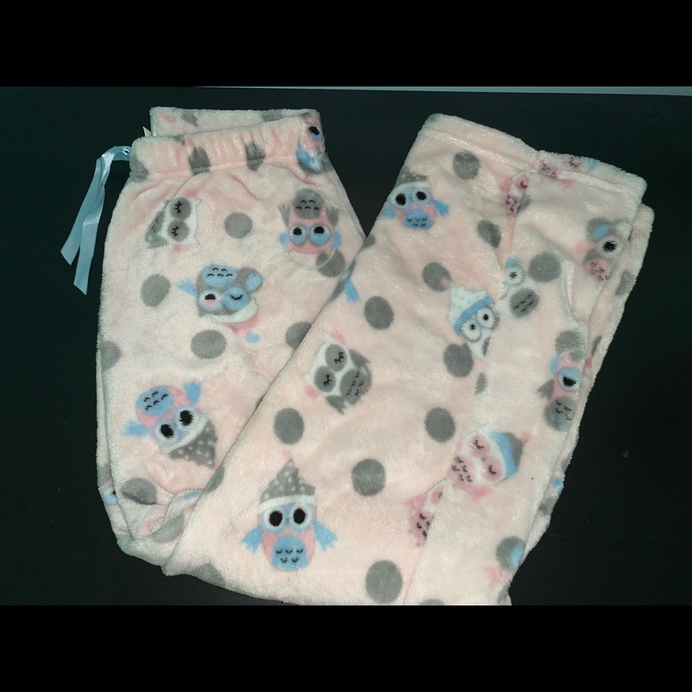 Fuzzy Pajama Bottoms